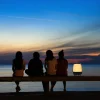 Lite-up Play LED lampe m/højtaler, lyserød