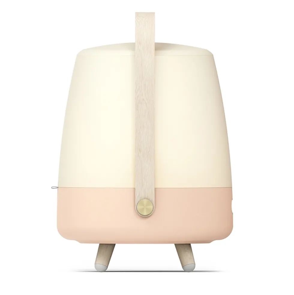 Lite-up Play LED lampe m/højtaler, lyserød