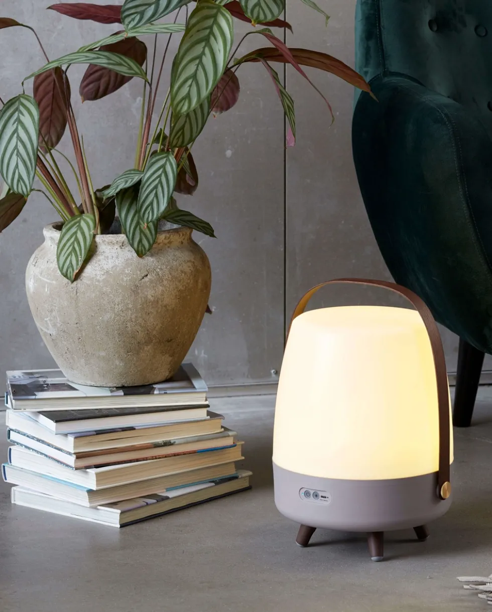 Lite-up Play 2.0 LED lampe m/JBL højtaler, earth (ny model)