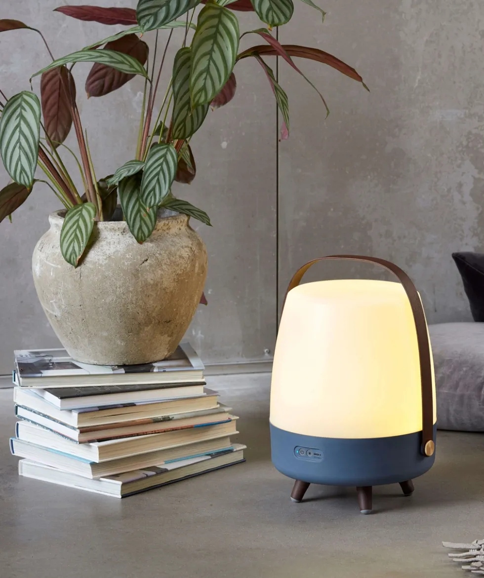 Lite-up Play 2.0 LED lampe m/JBL højtaler, ocean (ny model)