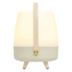 Lite-up Play 2.0 LED lampe m/JBL højtaler, sand (ny model)