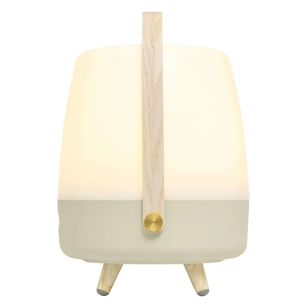 Lite-up Play 2.0 LED lampe m/JBL højtaler, sand (ny model)