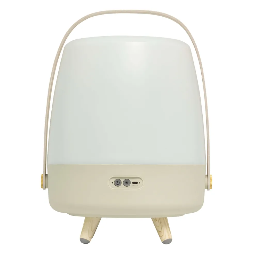 Lite-up Play 2.0 LED lampe m/JBL højtaler, sand (ny model)
