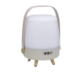 Lite-up Play Mini 2.0 LED lampe m/JBL højtaler, sand
