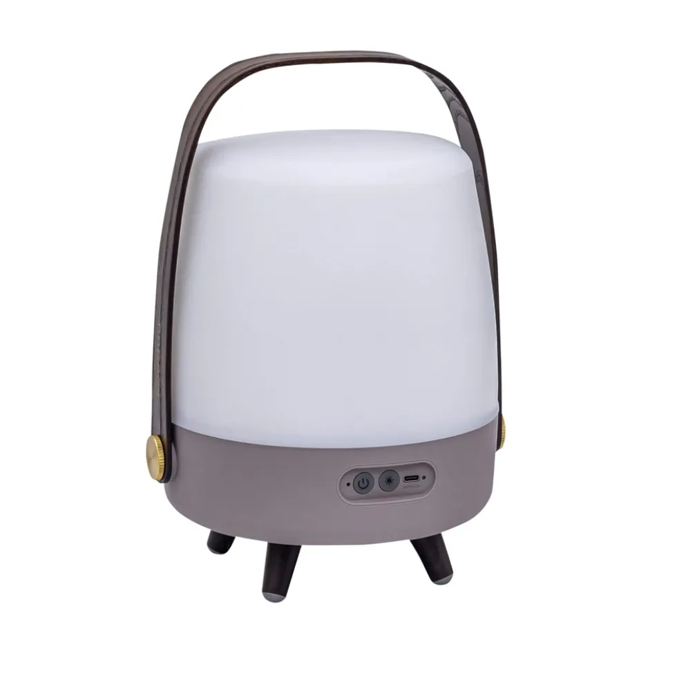 Lite-up Play Mini 2.0 LED lampe m/JBL højtaler, earth