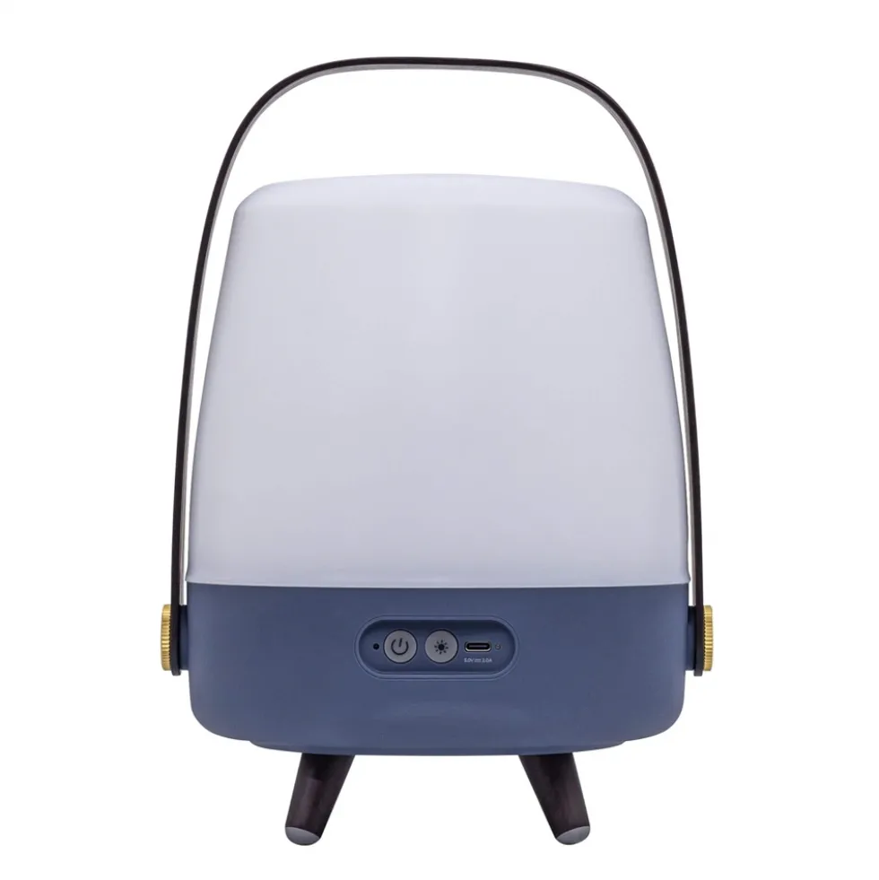 Lite-up Play Mini 2.0 LED lampe m/JBL højtaler, ocean