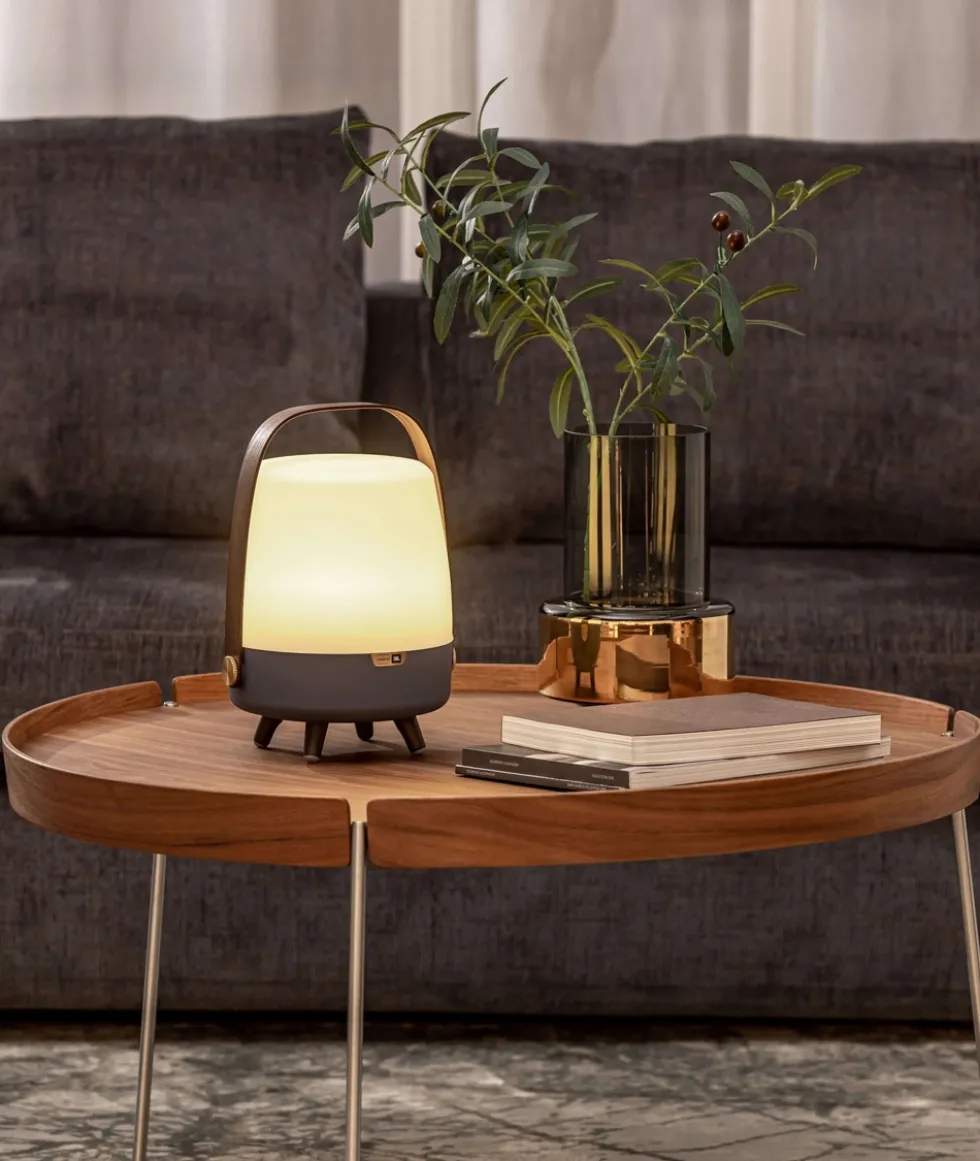 Lite-up Play Mini 2.0 LED lampe m/JBL højtaler, ocean