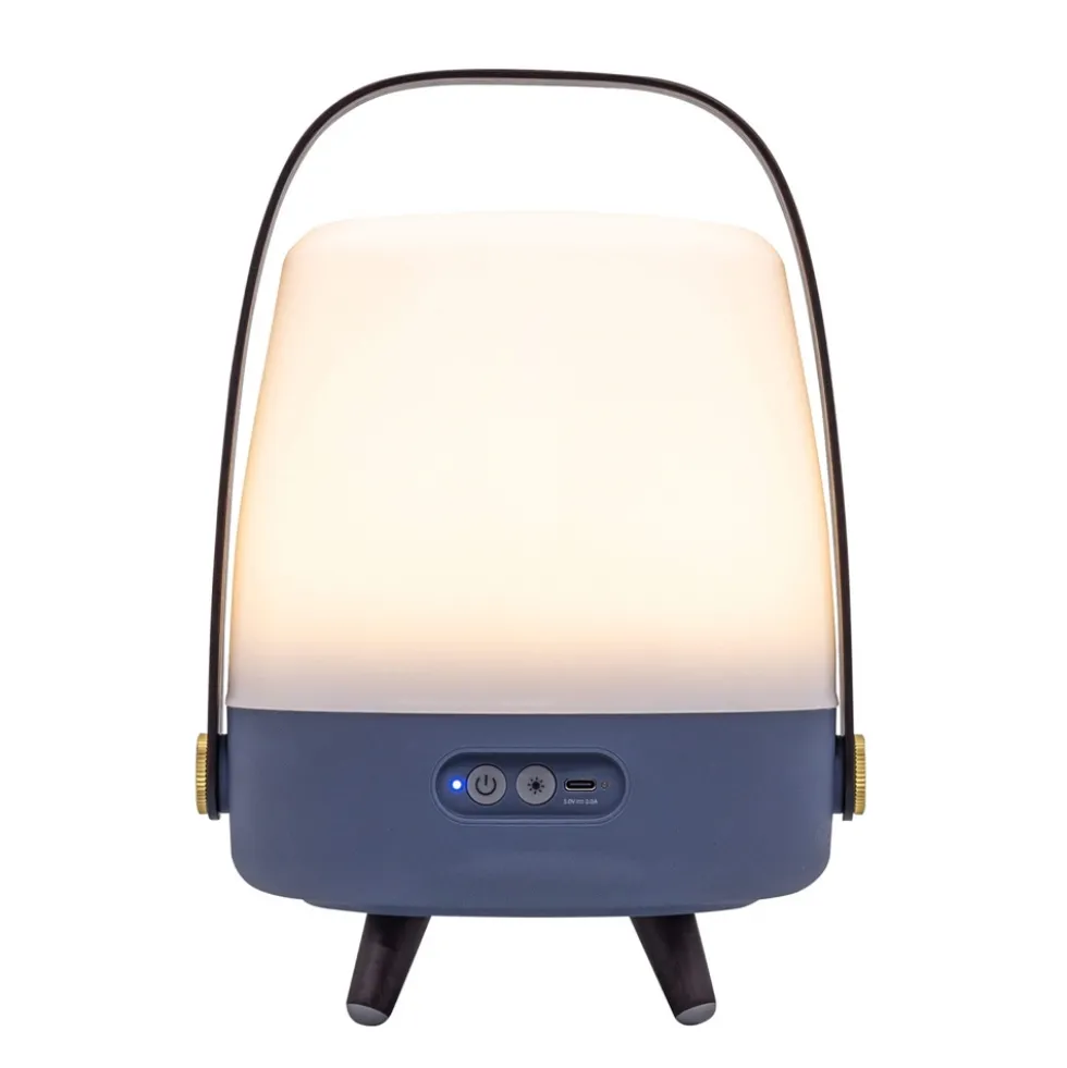 Lite-up Play Mini 2.0 LED lampe m/JBL højtaler, ocean