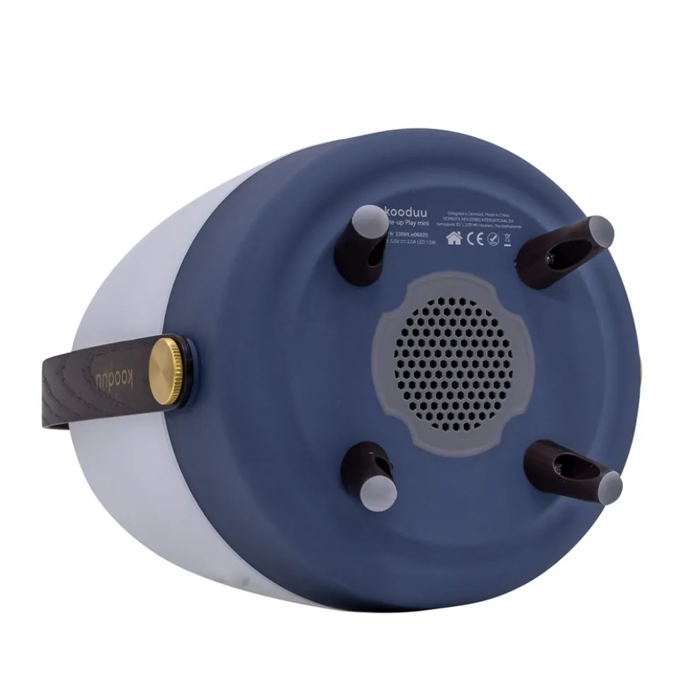 Lite-up Play Mini 2.0 LED lampe m/JBL højtaler, ocean