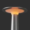 Lix batterilampe / bordlampe, frozen silver