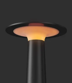 Lix batterilampe / bordlampe, jet black