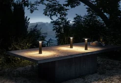 Lix batterilampe / bordlampe, jet black