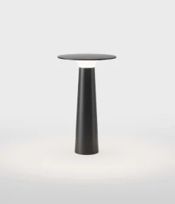 Lix batterilampe / bordlampe, jet black