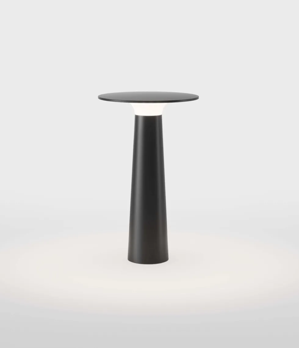 Lix batterilampe / bordlampe, jet black