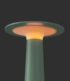 Lix batterilampe / bordlampe, sage