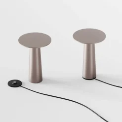 Lix mini batterilampe / bordlampe, bright bronze