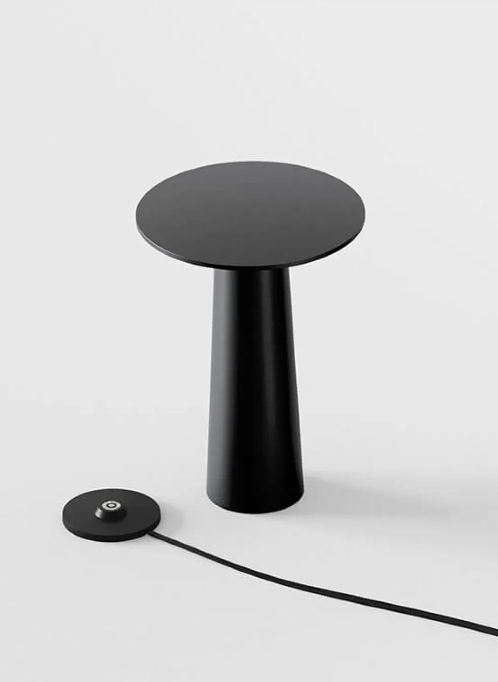 Lix mini batterilampe / bordlampe, jet black