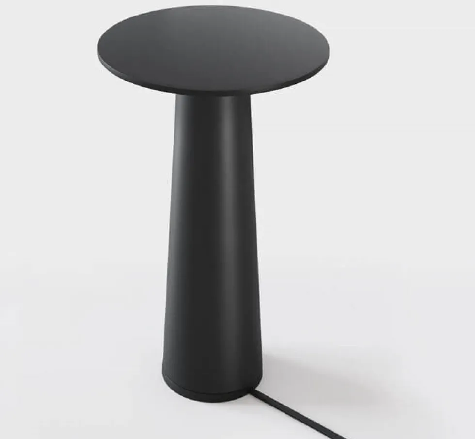Lix mini batterilampe / bordlampe, jet black