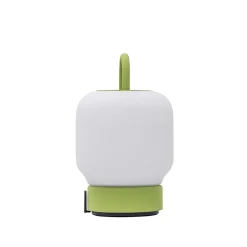 Loome bordlampe / batterilampe, moss (grøn)