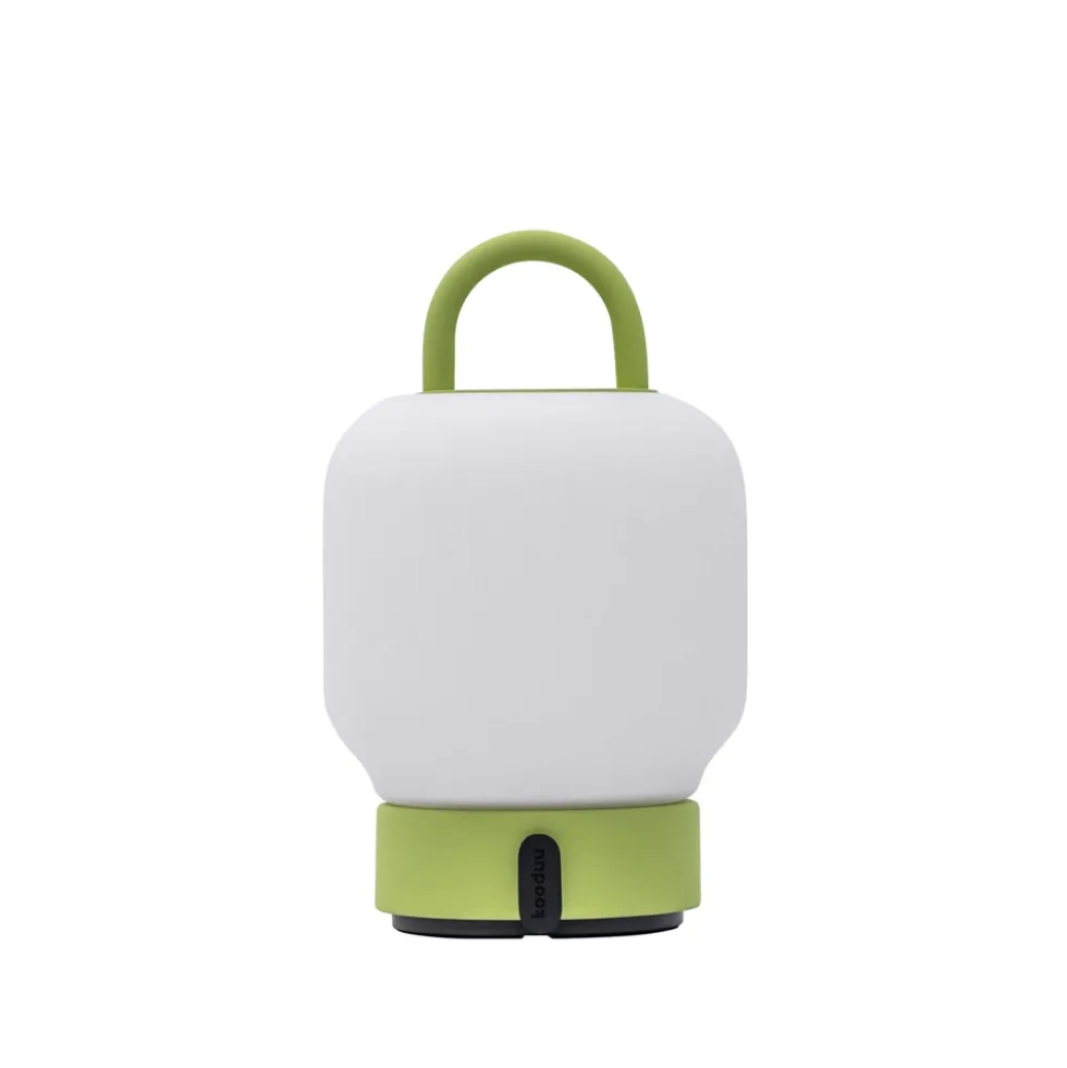 Loome bordlampe / batterilampe, moss (grøn)