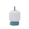 Loome bordlampe / batterilampe, smoky teal (blågrøn)