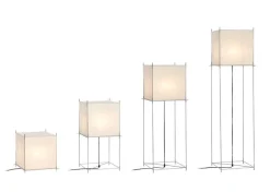 Lotek gulvlampe classic, steel frame