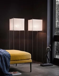 Lotek gulvlampe XL, steel frame