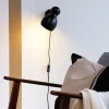 Ludo væglampe, sort