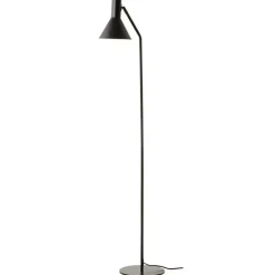 LYSS gulvlampe, mat sort