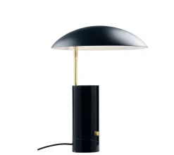 Mademoiselles bordlampe, sort