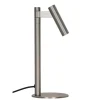 Makoto bordlampe, satin krom