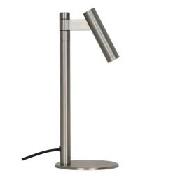 Makoto bordlampe, satin krom