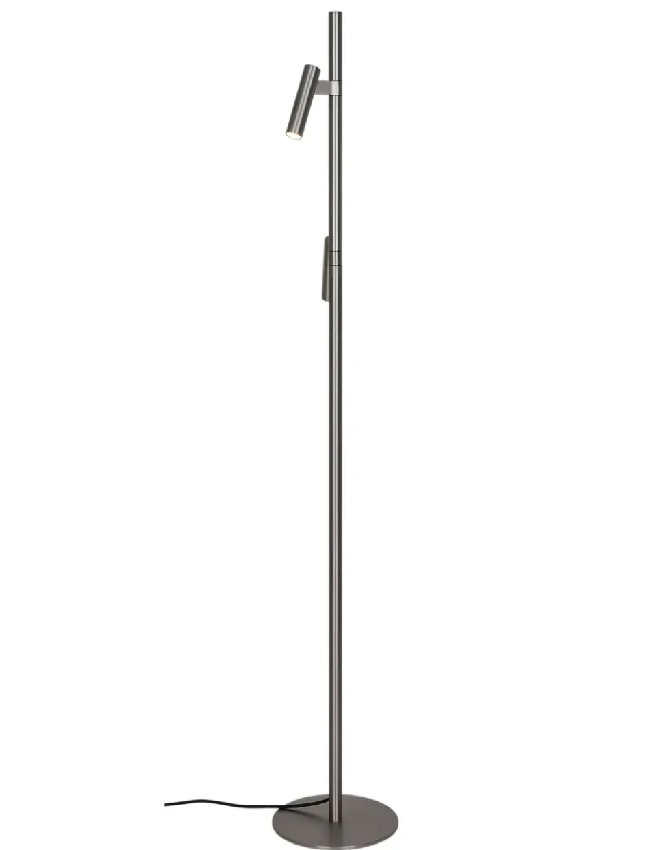 Makoto gulvlampe, satin krom