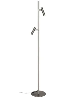 Makoto gulvlampe, satin krom