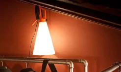 Mayday gulvlampe / hængelampe, sort