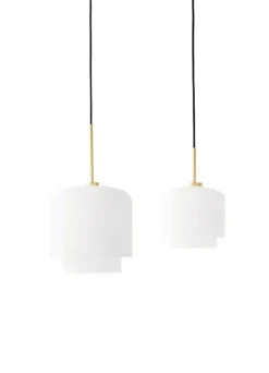 Megumi pendel Ø28, messing/opal