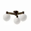 Memoir 3 loftlampe 120, bronze/opal
