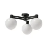 Memoir 3 loftlampe 120, sort/opal