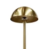 Menton gulvlampe, messing/sort
