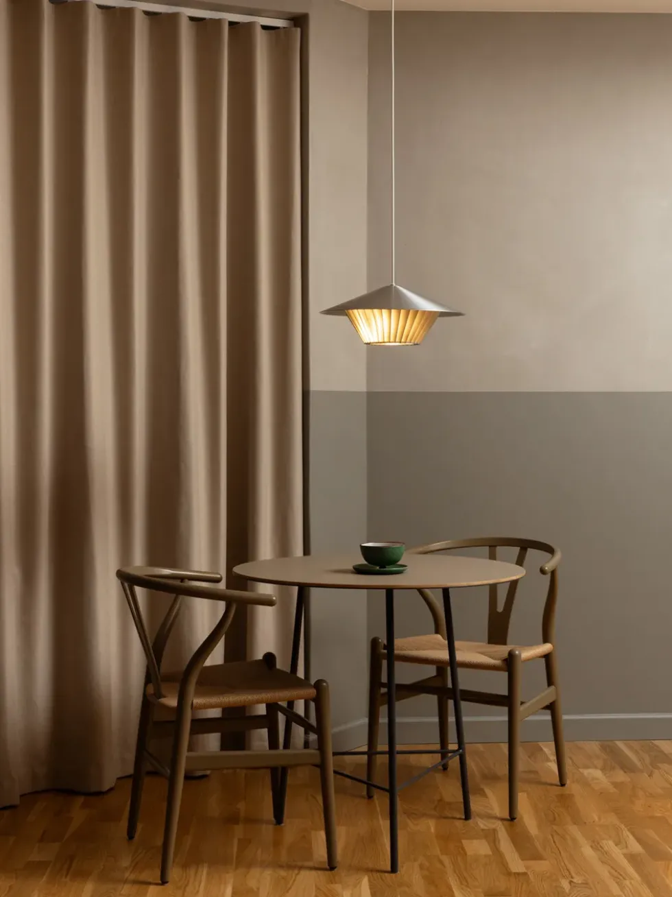 Menton pendel 400, aluminium