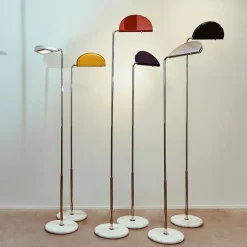Mezzaluna gulvlampe, gul