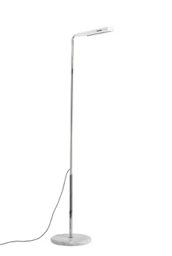 Mezzaluna gulvlampe, hvid