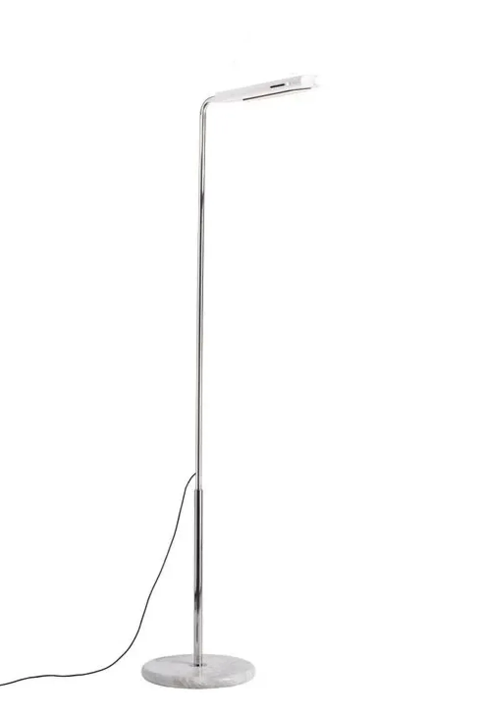 Mezzaluna gulvlampe, hvid
