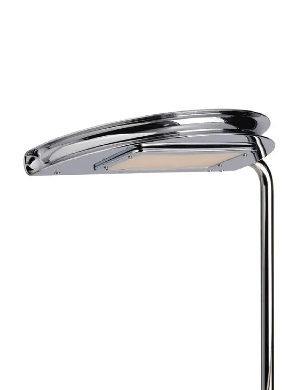 Mezzaluna gulvlampe, krom
