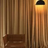 Mezzaluna gulvlampe, sort