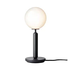 Miira bordlampe, grå/opal