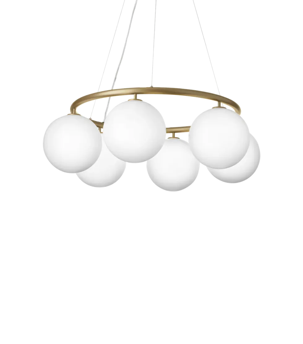 Miira Circular 6, opal/messing