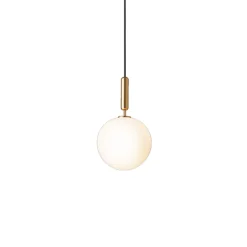 Miira 1 Large pendel, messing/opal