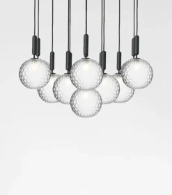 Miira 13 Large pendel, optic/rock grey