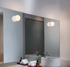 Mini Glo-Ball mirror  væglampe - til spejl
